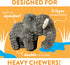 Spunky pup Tough Plush Toy Elephant