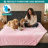 60x80 PetAmi Waterproof & Pee Proof Dog & Cat Blanket - Reversible, Soft, Washable - Medium/Large Dogs & Puppies - Pink