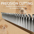 7FC A5, KM-10 7FC 1/8-Inch 3.2mm Black-3Pcs. Detachable Pet Dog Grooming Blades, Compatible with Ainds, Oster Wahl