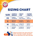 Arm & Hammer for Pets Female Dog Diapers, Size Small, Ultra-Absorbent, Adjustable, Leak-Proof (Pack of 6)