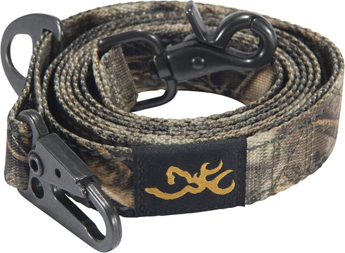 Browning Classic Webbing Camo Dog Leash, One Size, Realtree MAX-7