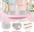 Water Bottle Accessories Set for Stanley Cup 30Oz, Includes Letter Charms, Diamond Straw Cover, Glitter Silicone Boot
