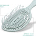 BioSilk for Pets Eco-Friendly Detangling Pin Brush for Dogs, Mint Green, Easy to Hold Ergonomic Handle