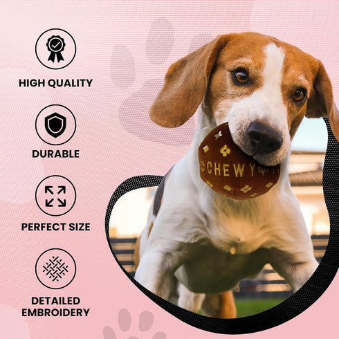 Dog Diggin Designs Runway Pup Collection - Unique Squeaky Parody Plush Dog Toys, Prêt-à-Porter Dog Bones, Balls & More