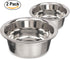 Neater Pet Brands 2.2 Cup Stainless Steel Dog Bowls, Set of 2 Neater Feeder Replacement Bowls for Small Dogs