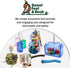 Large or Small Treasure Chest, Perfect Bird Cage Toy, Colorful, Safe, Easy to Install