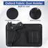 Gun Safe Door Organizer with Strong Adhesive Hook &Loop and Magnet Tape Two Way Mount, Elastic Gun Safe Pistol &Mag