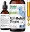 Itch Skin Relief for Dogs - Nutritional Drops for Dry Itchy Skin with Soothing Gotu Kola, 4 oz