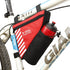 UPANBIKE 1.5L Bike Triangle Frame Bag, Polyester Storage Bag for Road and Mountain Bicycle Front Tube