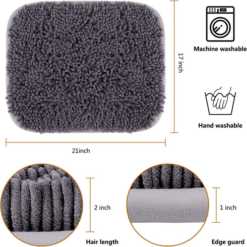 17'' 21'' Snuffle Mat for Dogs, x Dog Sniffing Interactive Feeding Game Boredom, Puzzle Toys Encourages Natural