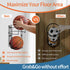 Vertical Ball Rack, Durable Wall Mount Ball Holder for Garage, Indoor or Outdoor Basketball Storage Organizer for 2