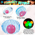 5 Jecery Pcs Cat Spring Balls Toys Stretchable Rolling Balls Colorful Playful Coils Interactive Action Toy Caged Rats