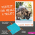 LickiMat Classic Buddy, Cat Slow Feeder Lick Mat, Boredom Anxiety Reducer for Food, Treats, Yogurt, or Peanut Butter