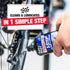 1-Step 17 oz Finish Line Bike Chain Cleaner and Lubricant Cleans, Lubricates & Protects in One Application, Helps