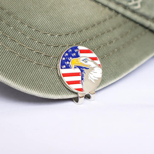 Magnetic Golf Hat Clips Ball Marker Holder for Caps, Bags, Hats, Visor, Golf Gloves