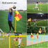 Zosebffej Set 4 Soccer Corner Flags with Storage Bag, of Corner Flags for Soccer Field, Football soccer training