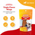 Beefeaters Dog Treats - Triple Flavor Wings 1.48oz Case of 12 | Rawhide Wrapped with Real Chicken
