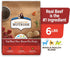 Rachael Ray Nutrish Premium Natural Dry Dog Food: Real Beef, Pea, & Brown Rice Recipe, 6 Pounds