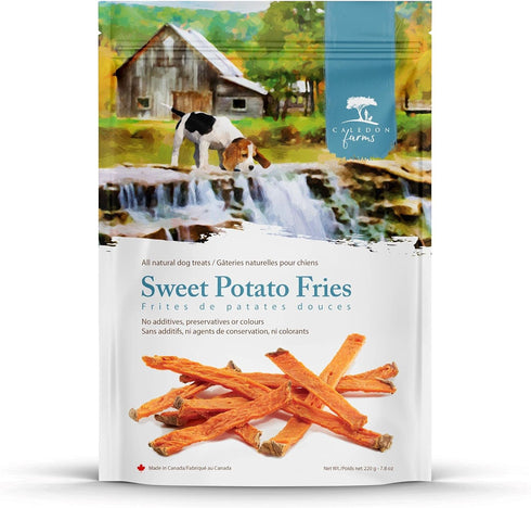 Caledon Farms Sweet Potato Fries Dog Treats - 220G/7.8OZ