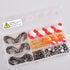 Fishing Hooks Bobbers Tackle Kit - 200pcs Basic Fishing Tackle Box Set for Kids Starter Beginners