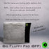 Washable Microfiber Bowling Ball Shammy Towel | Creating the Difference BFP (Big Fluffy Pad) | Wipes Away Dirt & Oil