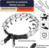 Prong Collar for Dogs - Adjustable Quick-Release Metal Buckle Pinch Collar, Stainless Steel Choker Collar (L/Neck Girth