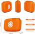 YIDERBO 275Pcs Travel First Aid Kit for Car Emergency Preparedness, Survival Gear for College Dorm, Home, Boat, Orange