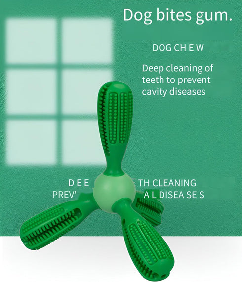 Borenrota Bite n Brush bite and Brush Dental Toy Dog Toys Dog Toothbrush Bites Toys Suitable for Dogs Cats Rabbits