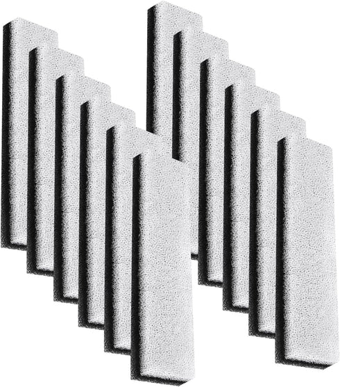 Pet Water Fountain Filter, 12 Pack Replacement Filters Compatible with WF020 Fully Transparency Water Fountain
