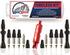 Tubeless Presta Valve Stem Kit for Bikes, Includes Presta Valve Stems, Cores, and Removal Tool