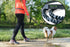 Mighty Paw Hands Free Dog Leash | Bungee Waist Leash for Dog Walking, Pet Waist Belt (36" - 48") - Gray, Up to 150 lbs