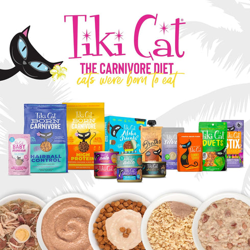 2.8 oz. (12 Count) Tiki Cat Gelee Wet Cat Food, Tuna, Pouch