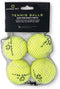 Tennis Balls for Dogs, Hyper Pet, 4 Pack, 2.5" Green, Safe Dog Ball for Exercise & Training