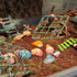 Delllala SetHermit Hermit Crab Climbing Toys Crab Habitat Tank Accessories,Also for Small Lizard Chameleon Leopard