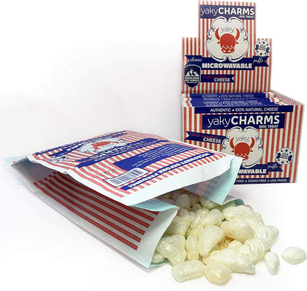12-Pack Himalayan Yaky Charms Dog Treat Popcorn Made in USA
