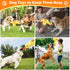 ZYBDP Yellow Duck Plush Dog Toys with Squeaks, Food Hiding Function & Interactive Play - Durable & Fun for Large