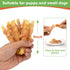 MON2SUN 4 Inch 20oz (56 Count-Pack 1) Rawhide Free Dog Treats, Chicken Wrapped Cod Fillet Dog Snacks for Small Dogs