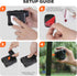 A2C 3M Magnet for Range Finder Golf Rangefinder Magnetic Holder Mount with Adhesive, Golf Cart Accessories