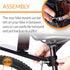K&H Pet Products Universal Rear Bike Mount for Travel, Black, Fits Cat and Dog Bicycle Basket & Backpack