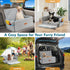 60 lbs 2 Large Dog Car Seat, Dogs Car Bed for Large Dogs Under or Small Breeds, Comfortable Dog Booster Carseat