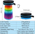 2026 H18.1 D10.24 600Ib,Collapsible ALEVMOOM Collapsible Stool with Thick Cushion, More Sturdy Capacity Adjustable