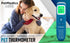 PetMedics by iHome Cat & Dog Thermometer for Pets Ear or Belly No Contact Scan - Large Number Digital Lit Display
