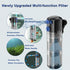FREESEA Internal Aquarium Power Filter, 8W Adjustable Water Flow for 40-120 Gallon Fish Tank
