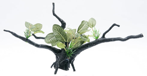 Penn-Plax Green Leaf Driftwood Plant - for Aquariums and Terrarium Décor by Penn-Plax