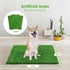 Artificial Dog Grass Pee Pad 30.5"x30.5" - 2 Pack, Washable Indoor Potty Training Replacement Turf for Dogs