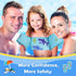 20-30-40-50lbs, Swimming MoKo Swim Arm Band for Kids Toddler Swim Vest Cute Cartoon Wings Pool Floats Sleeve Children