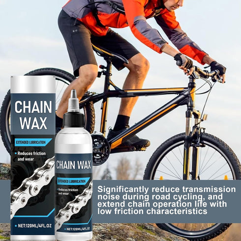 Generic 120ml Bike Chain Lube - Bike Chain Lubricating Wax, Mountain Bicycles Lubricant for Bicycle Motorcycle Road