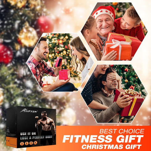 Resistance Bands with Handles, Exercise Bands, Workout Bands with Door Anchor and Ankle Straps for Heavy Training
