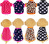 4 Pieces Dog Fleece Sweaters - Warm Doggie Sweatshirts for Small Puppies & Cats, Winter Outfits (Large)
