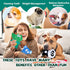 No Stuffing Dog Toys, 8 Pack Durable Plush Squeaky Toys, Cute Animal Interactive Chew Toys for Small Medium Dogs